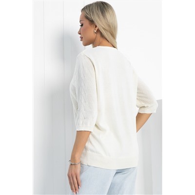Блуза Капель (молочная) Б12836-18М