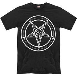 Футболка "Baphometh" (символ Сатаны)
