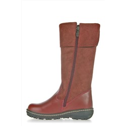 Сапоги школьные утепленные ZEBRA