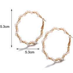 Серьги-кольца «Жемжуг»