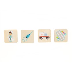 Пазл деревянный «Профессии»