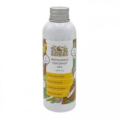 BRINGARAJ COCONUT OIL Hair Oil, Indibird (БРИНГАРАДЖ КОКОС Масло для волос, Индибёрд), 150 мл.