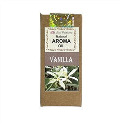 Natural Aroma Oil VANILLA, Shri Chakra (Натуральное ароматическое масло ВАНИЛЬ, Шри Чакра), 10 мл.
