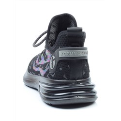 HA101-3 BLACK Кроссовки мужские (текстиль)