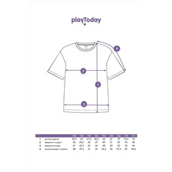 Футболка PLAYTODAY #976419