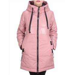 Z618-1 PINK Куртка демисезонная женская (100 гр. синтепон) размер 54