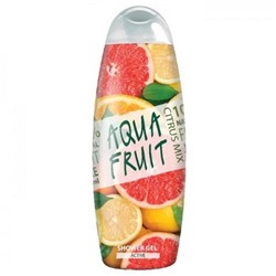 AQUA FRUIT NEW Гель д/душа Active (цитрусовый микс) 420мл