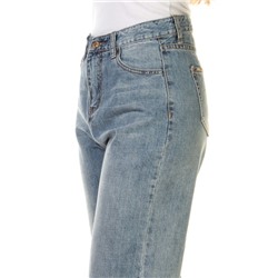 7306 Бриджи джинсовые женские (80% хлопок, 20% полиэстер) размер W26 - 44 российский