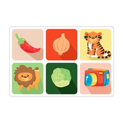 Обучающее лото для маленьких «Тактильное» Baby Toys