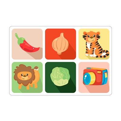 Обучающее лото для маленьких «Тактильное» Baby Toys