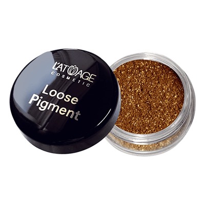 Тени-пигмент для век Loose Pigment №608 золотая фантазия