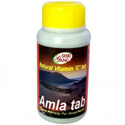 AMLA tab., Shri Ganga (АМЛА, антиоксидант, Шри Ганга), 200 таб.