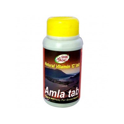 AMLA tab., Shri Ganga (АМЛА, антиоксидант, Шри Ганга), 200 таб.