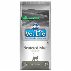 Фармина Vet Life Cat Neutered Male для кастрированных котов 0,4кг 5032АГ