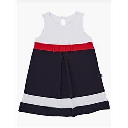 Платье  UD 1809 син/белый