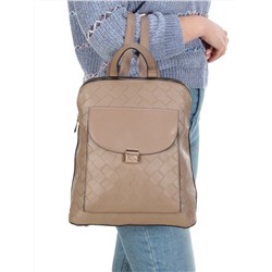 L22439 CAMEL  Сумка-рюкзак (искусственная кожа)