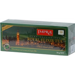 IMPRA. Royal Elixir. Зеленый чай карт.пачка, 25 пак.
