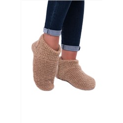 Носочки КОМБИ "БУКЛЕ" цвет КЕМЕЛ