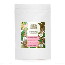 TRIPHALA Powder, Indibird (Маска для тела ТРИФАЛА ПОРОШОК для наружного применения, Индибёрд), 100 г.