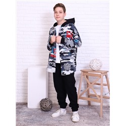 Рубашка "Свобода" КМФ черный