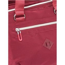 Сумка женская текстиль CF-8533,  3отд,  плечевой ремень,  бордовый 256574