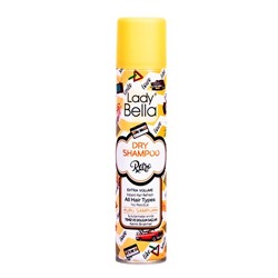 LADY BELLA Шампунь сухой Retro 200мл (желтый)