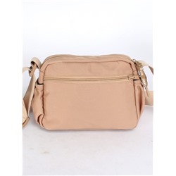 Сумка женская текстиль BoBo-9608,  1отд,  плечевой ремень,  бежевый 246609