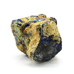 Коллекционный камень азурмалахит 60*50*58мм, 237г