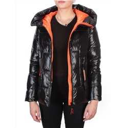 2197 BLACK Куртка зимняя женская MONGEDI (200 гр. холлофайбера) размеры 42-44-46-48-50