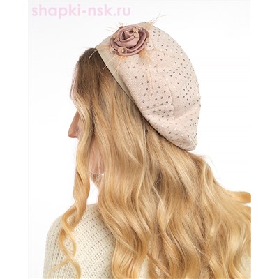 Трикотаж пайетка Берет (56-58)