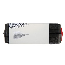 Набор инструментов в кейсе TUNDRA "23 Февраля", подарочная упаковка, 7 предметов