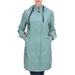 6158 GRAY/GREEN  Ветровка женская AMAZING (65% хлопок 35% полиэстер) размер 48