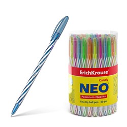 Авторучка шар. син. Erich Krause Neo Candy (вып. по 2шт.) 47550