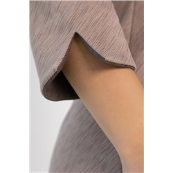 Платье трикотажное Дарьяна НЬЮ (бежевое) П14304-18М