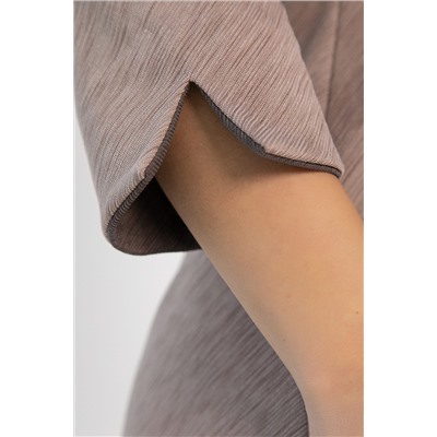 Платье трикотажное Дарьяна НЬЮ (бежевое) П14304-18М