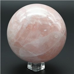 Шар из розового кварца 110мм, 1850г