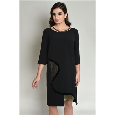 Faufilure outlet С475 черный, Платье
