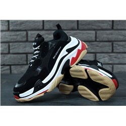 Кроссовки Balenciaga Triple S black/red/white