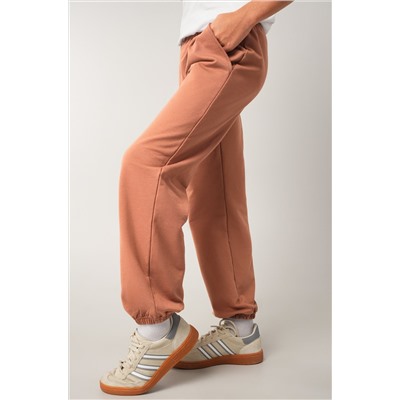 Брюки джоггеры из футера для девочки Happyfox