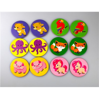 Настольная игра МЕМО «Животные»