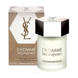 YVES SAINT LAURENT L`HOMME   COLOGNE GINGEMBRE test 100ml