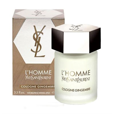YVES SAINT LAURENT L`HOMME   COLOGNE GINGEMBRE test 100ml
