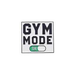 Металлический значок "Gym Mode"