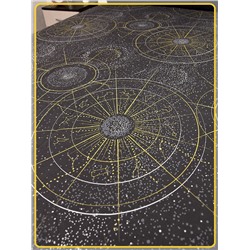 Простыня Ивановская бязь Созвездие вид 8/3 черный