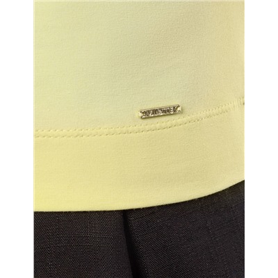 Топ из премиального хлопка с эластаном