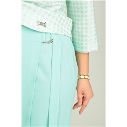Michel chic 1335 бирюзовый, Брюки,  Жакет