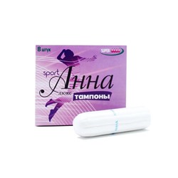 АННА Тампоны  8шт люкс super (серия sport)
