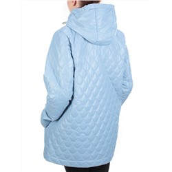 M816 LIGHT BLUE Куртка демисезонная женская (100 гр. синтепон) размер 58