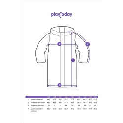 Пальто PLAYTODAY #1035200