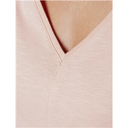 Футболка из фактурного полотна из 100% хлопка